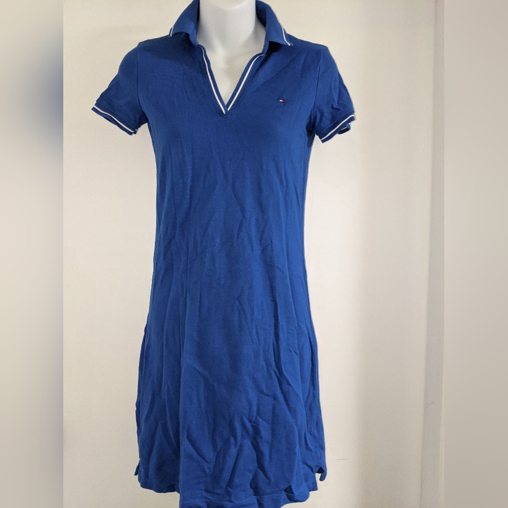 Tommy Hilfiger Blue Polo Tennis Dress